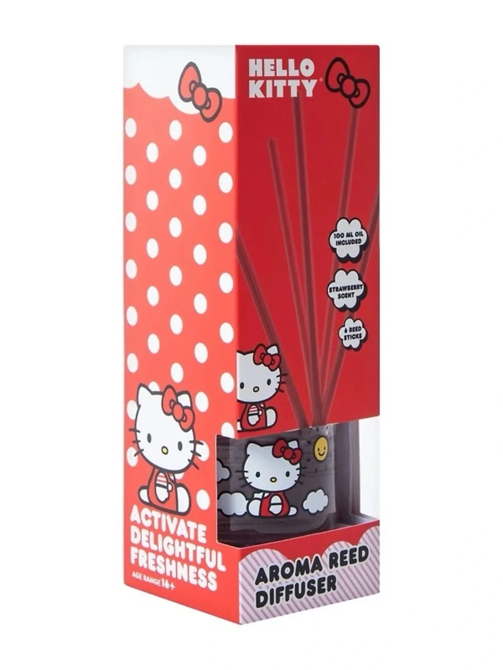 Hello Kitty Strawberry Reed Diffuser